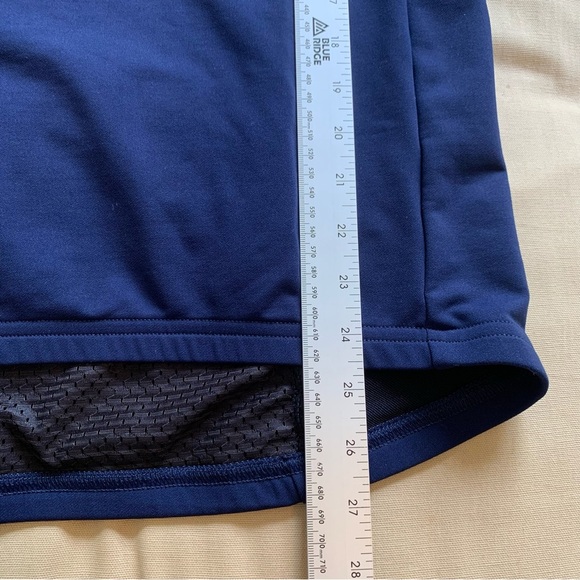 Canari Men’s Large Navy Blue Long Sleeve Cycling Racing Jersey 1/4 Zip USA Made - Picture 10 of 12